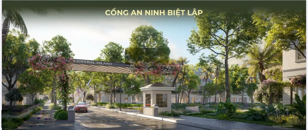 Biệt thự Đảo ISLAND Eco Central Park Vinh giá 14 tỷ VND, diện tích 209m2