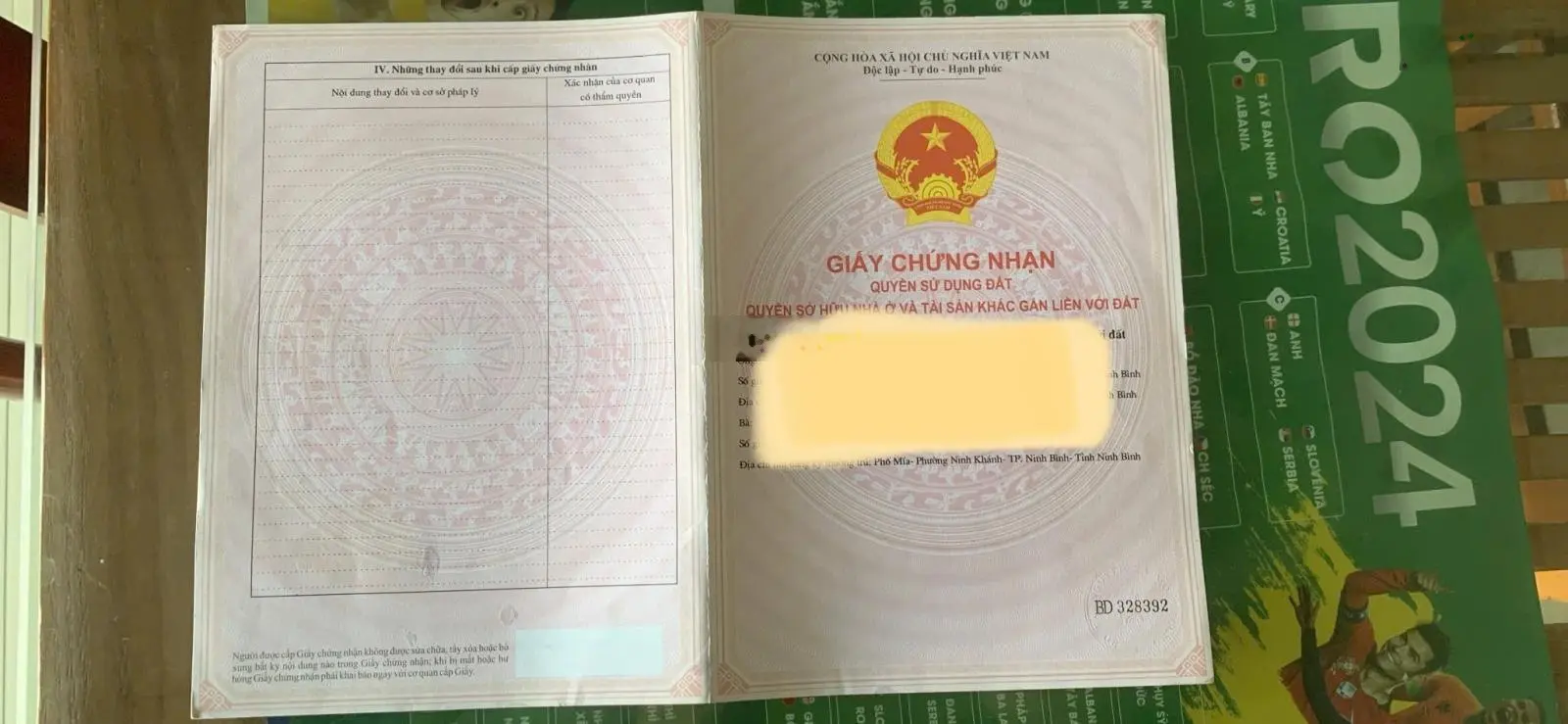 Gia đình cần bán lô đất đầu chợ Mía phường Ninh Khánh, TP. Ninh Bình