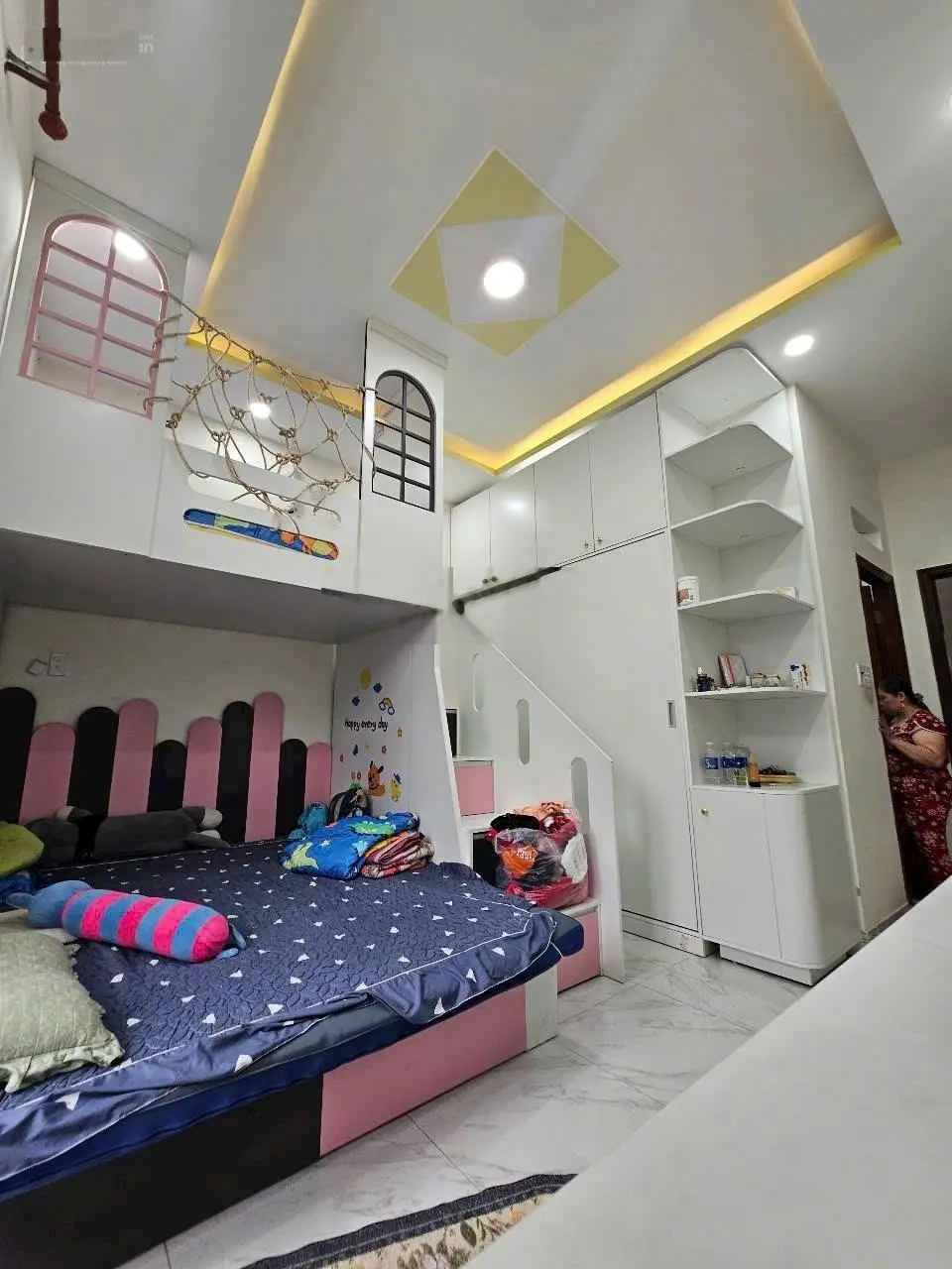 Bán nhà 1 trệt 2 lầu MT đường Võ Thị Sáu p.Đông Hòa Tp.Dĩ An