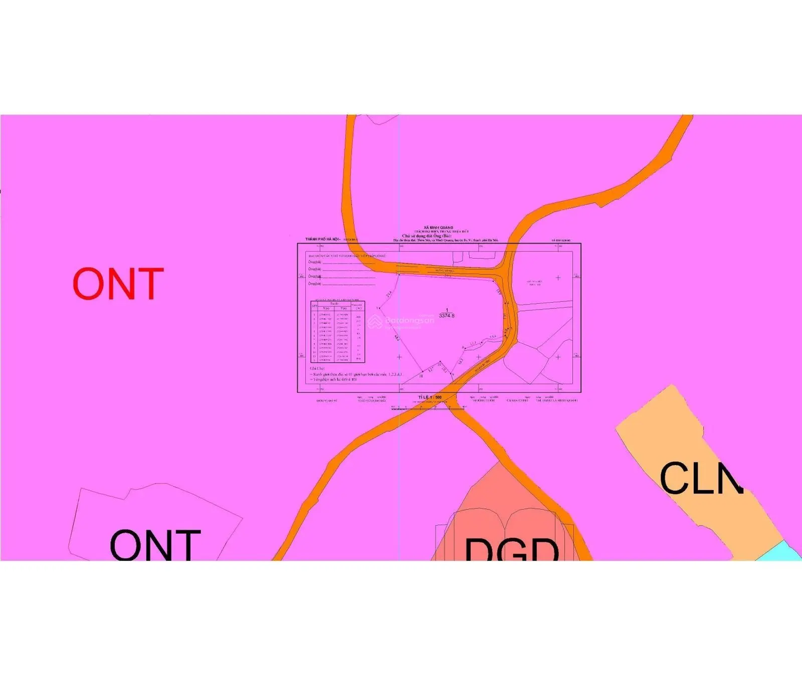 Chỉ 1,1 tỷ cho mảnh đất ruộng 3324,8m2, DT trong sổ 3019m2 tại thôn Mộc, Minh Quang, Ba Vì, Hà Nội