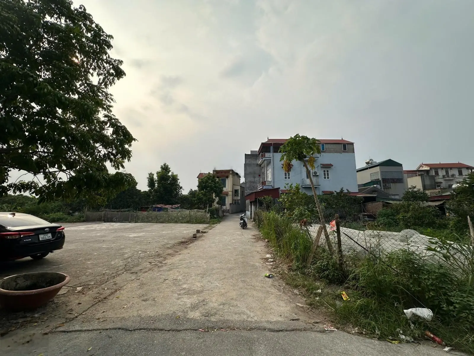 Bán đất Tiên Kha , Tiên Dương , Đông Anh Diên tích 79,4m2 Mặt tiền = Hậu 5m đấy full thổ cư