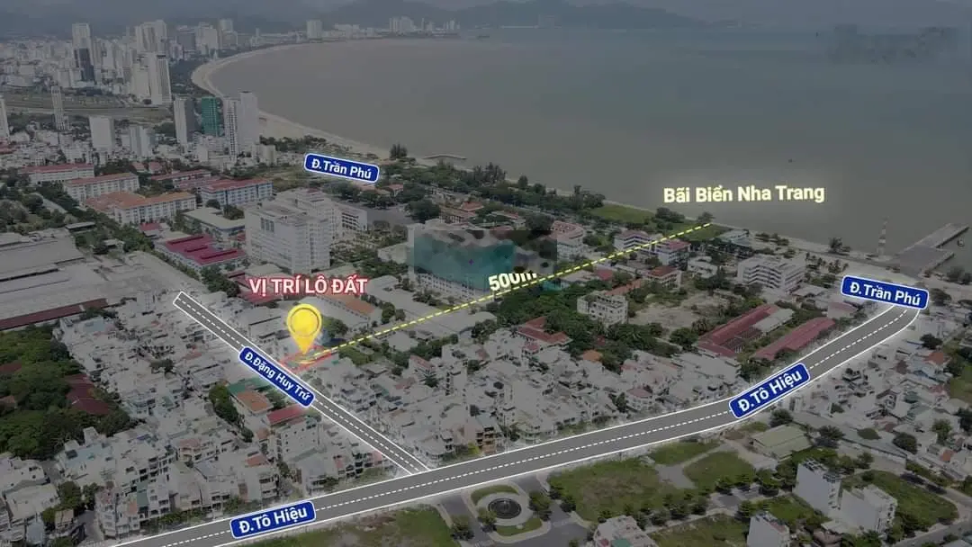 Tổng Hợp Đất Xây Khách Sạn - Nhà Hàng. Vị Trí Trung Tâm , Sát Biển Tp Nha Trang - Khánh Hòa