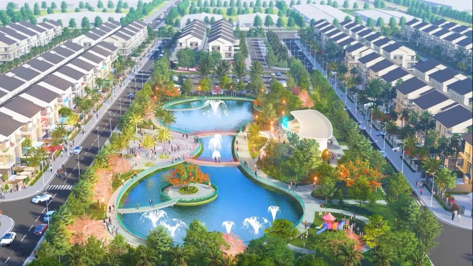 Chính thức mở bán shopvillas Lake View giá gốc chủ đầu tư khu đô thị VSIP Tp Từ Sơn