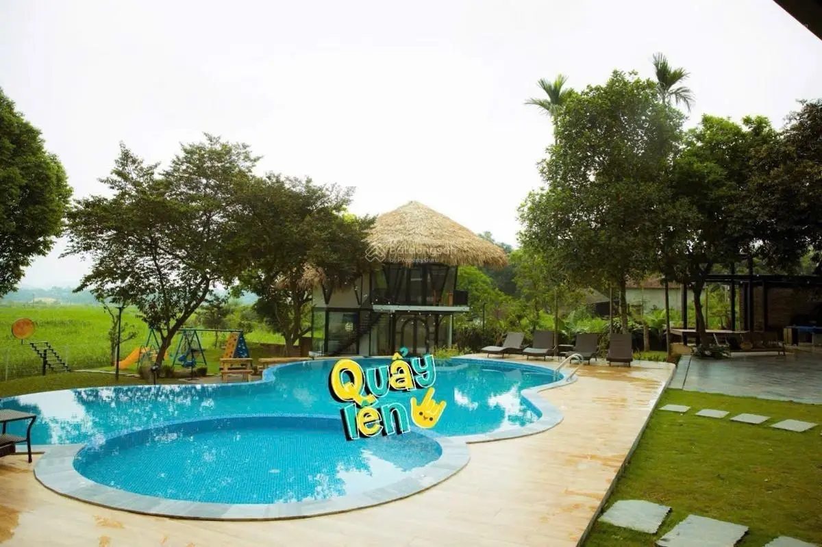 Gà đẻ trứng vàng - đầu tư sinh lời! Sang nhượng villa Ba Vì! 2120m2 tiện ích khai thác dòng tiền