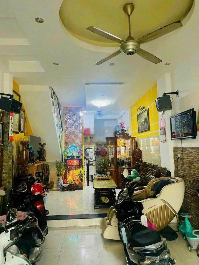 nhà bờ bao tân thắng 4x14m 2lầu 4 phòng ngủ 4.9ty