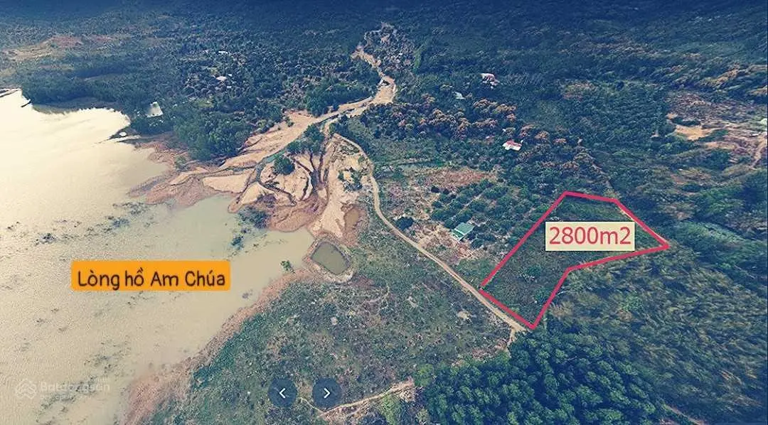 Chính chủ ko có nhu cầu sử dụng cần bán lại vườn 2800m2 view hồ Am Chúa bằng giá mua 2021