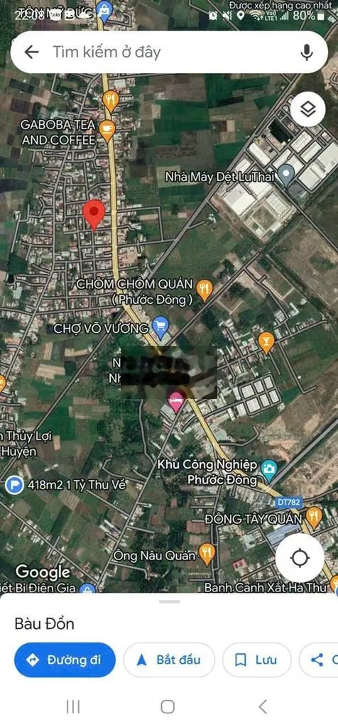BÁN NHÀ CẤP 4 GIÁ 480TR NGAY KHU CÔNG NGHIỆP PHƯỚC ĐÔNG TÂY NINH