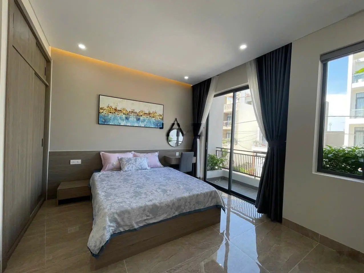 Bán nhà mới khu tái định cư p10 . Đường rộng 13 . Vỉa hè