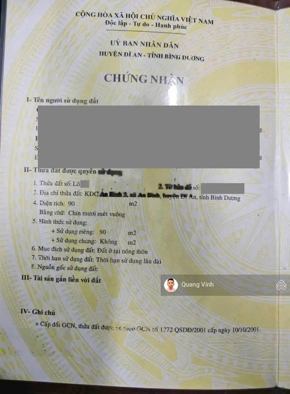 Nhà gần chợ Dĩ An 2, hẻm ô tô thông, sổ hồng riêng, có hỗ trợ vay, 2354 Dĩ An Bình Dương