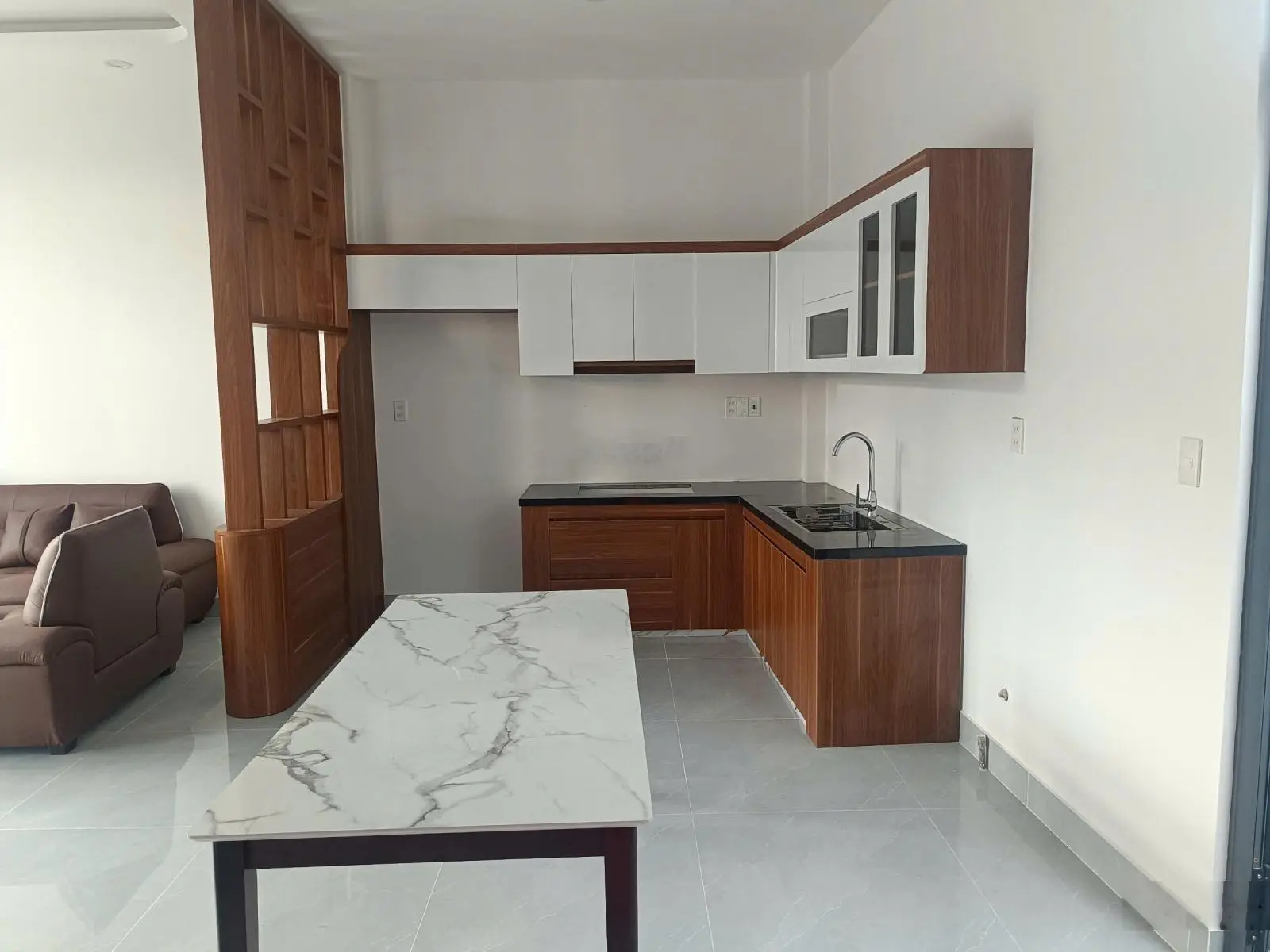 Nhà mới 1 trệt 1 lầu DT sử dụng 136m2 SHR hoàn công đủ Đường Tỉnh lộ 2, Tân Phú Trung giá 2 tỷ 7