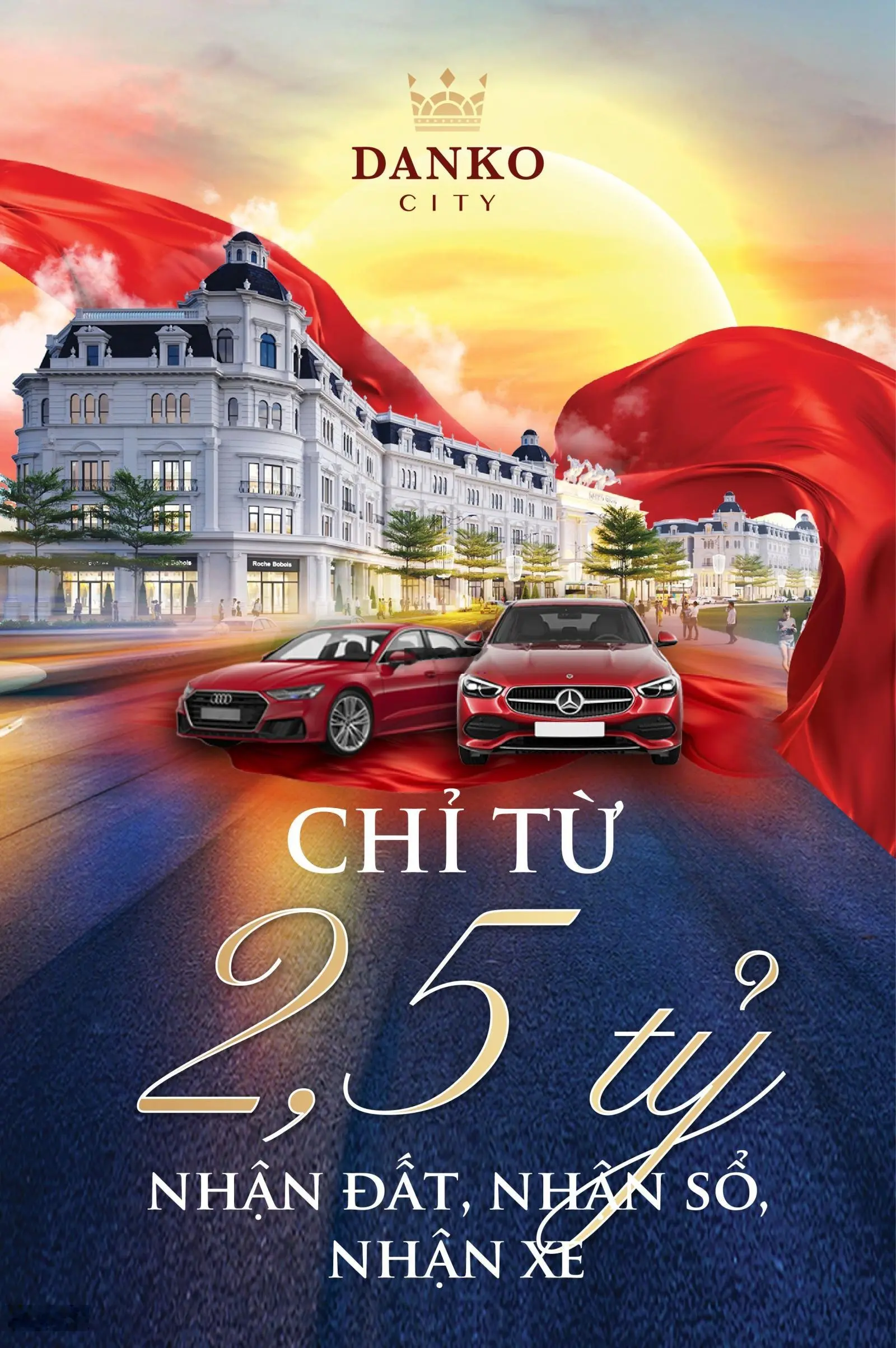 Mua nhà - đất danko tặng ngay ôtô, giá chỉ từ 2,5 tỷ