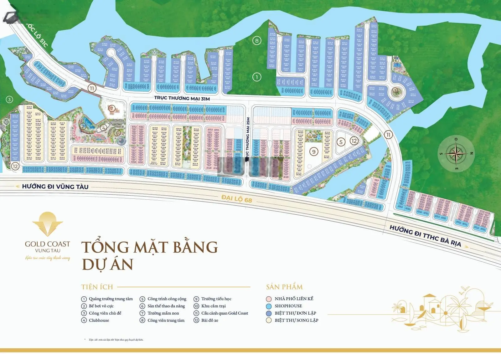 Thông tin giá bán & tiến độ thanh toán dự án Gold Coast Vũng Tàu | Chủ đầu tư Gold Coast Holdings