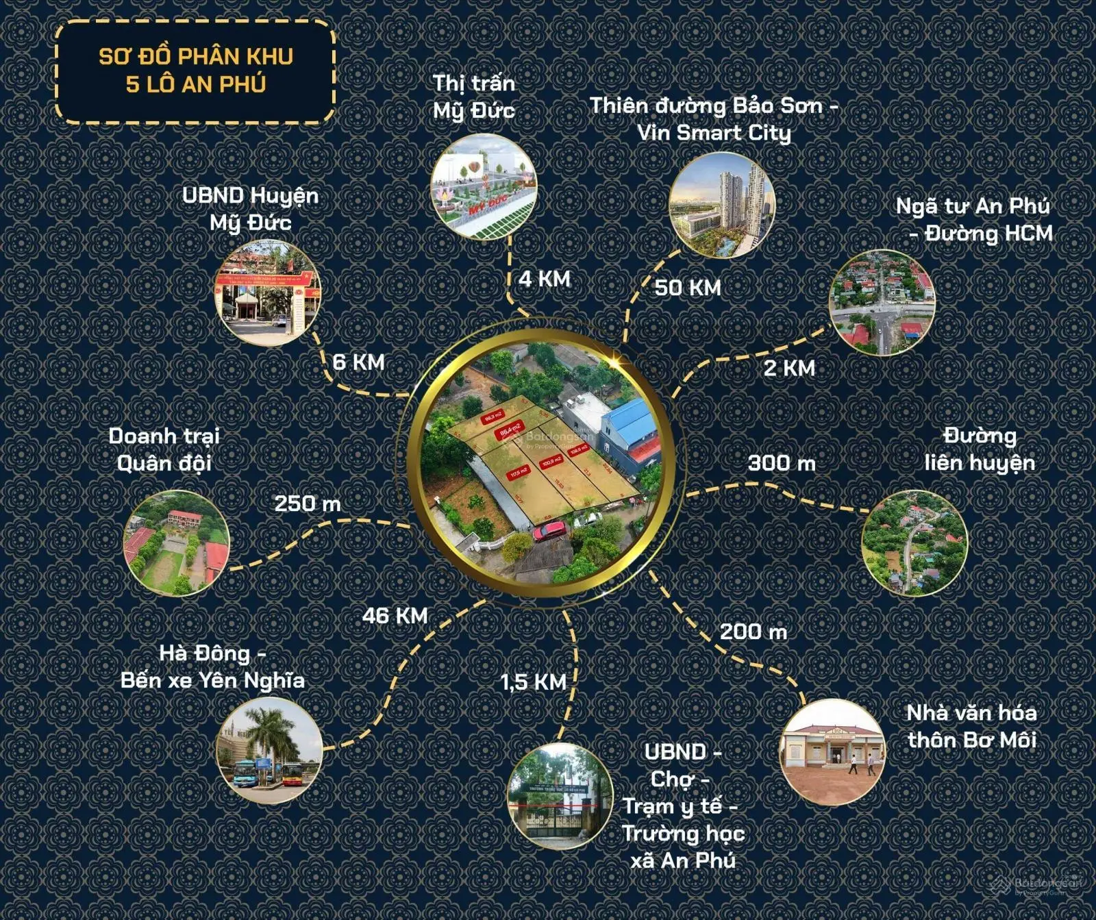 Bán gấp 86m đất thổ cư sổ đỏ tại An Phú Mỹ Đức Hà Nội giá rẻ, nở hậu vuông đẹp