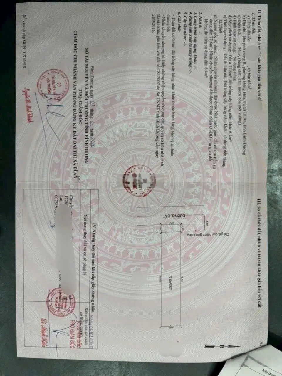 Nhà phường Đông Hòa, TP Dĩ An Bình Dương
