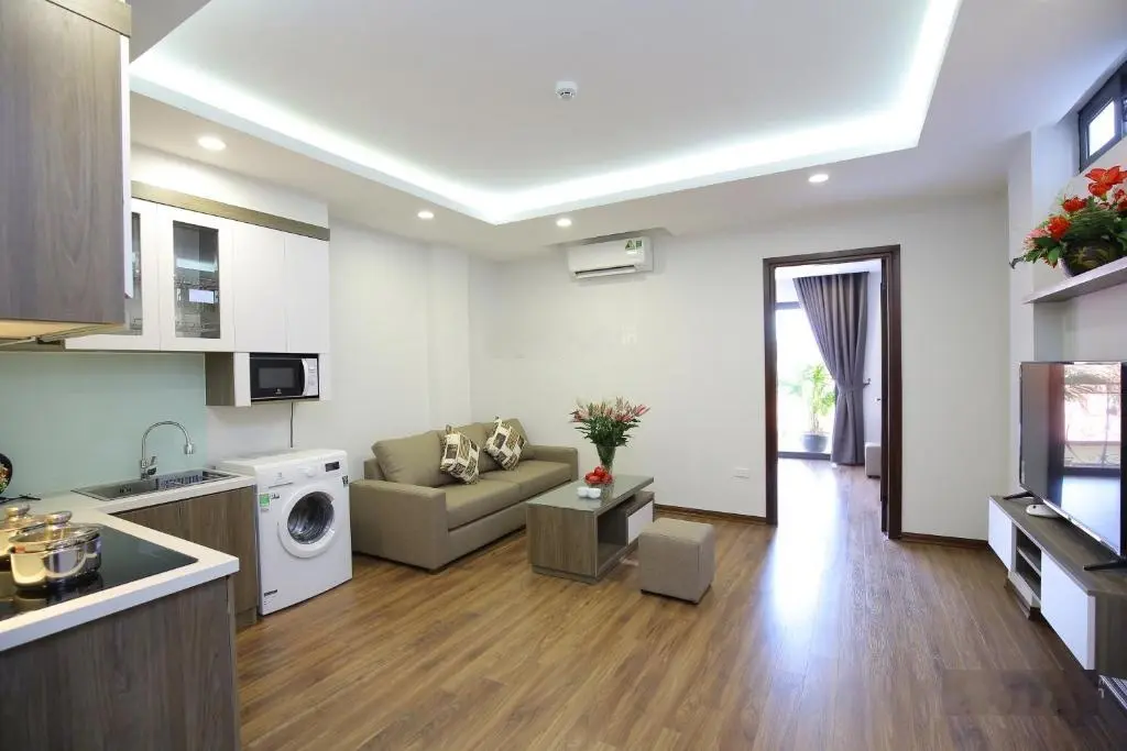 Bán nhà Ba Đình, toà CHDVCC mới ngõ 36 Đào Tấn, ô tô, 96m2*9T, MT 8m, 20 CHCC H/S 200tr, đủ PCCC