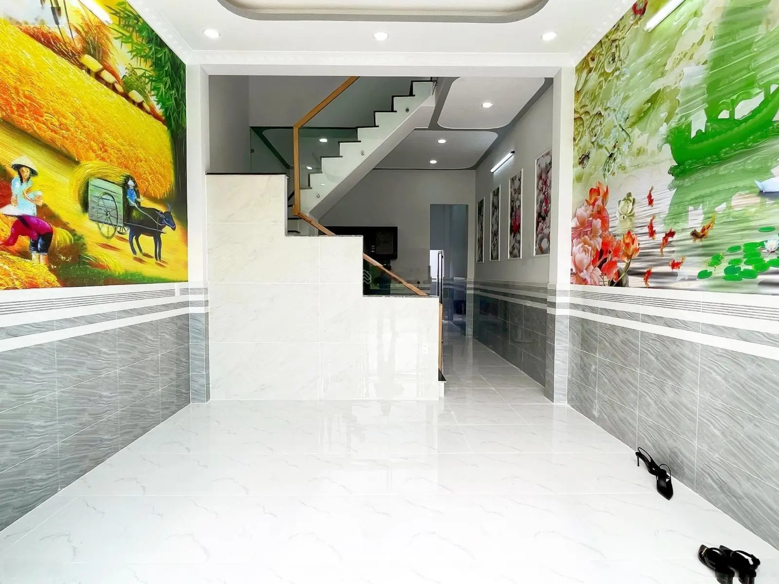 Bán nhà giáp Hóc Môn, nhà mới gần chợ Mỹ Hạnh