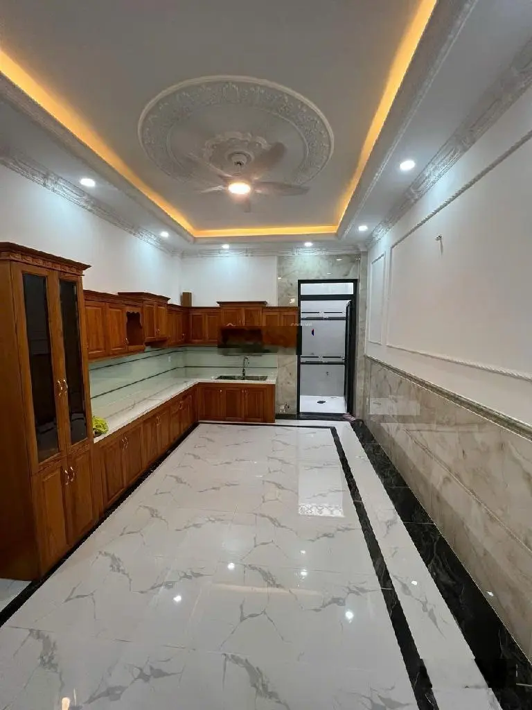 Bán nhà đường số 1, 80m2, 4x20m, 4 Tầng, 5PN, 5WC, đường ô tô 6m thông, nhà mới ful nội thất