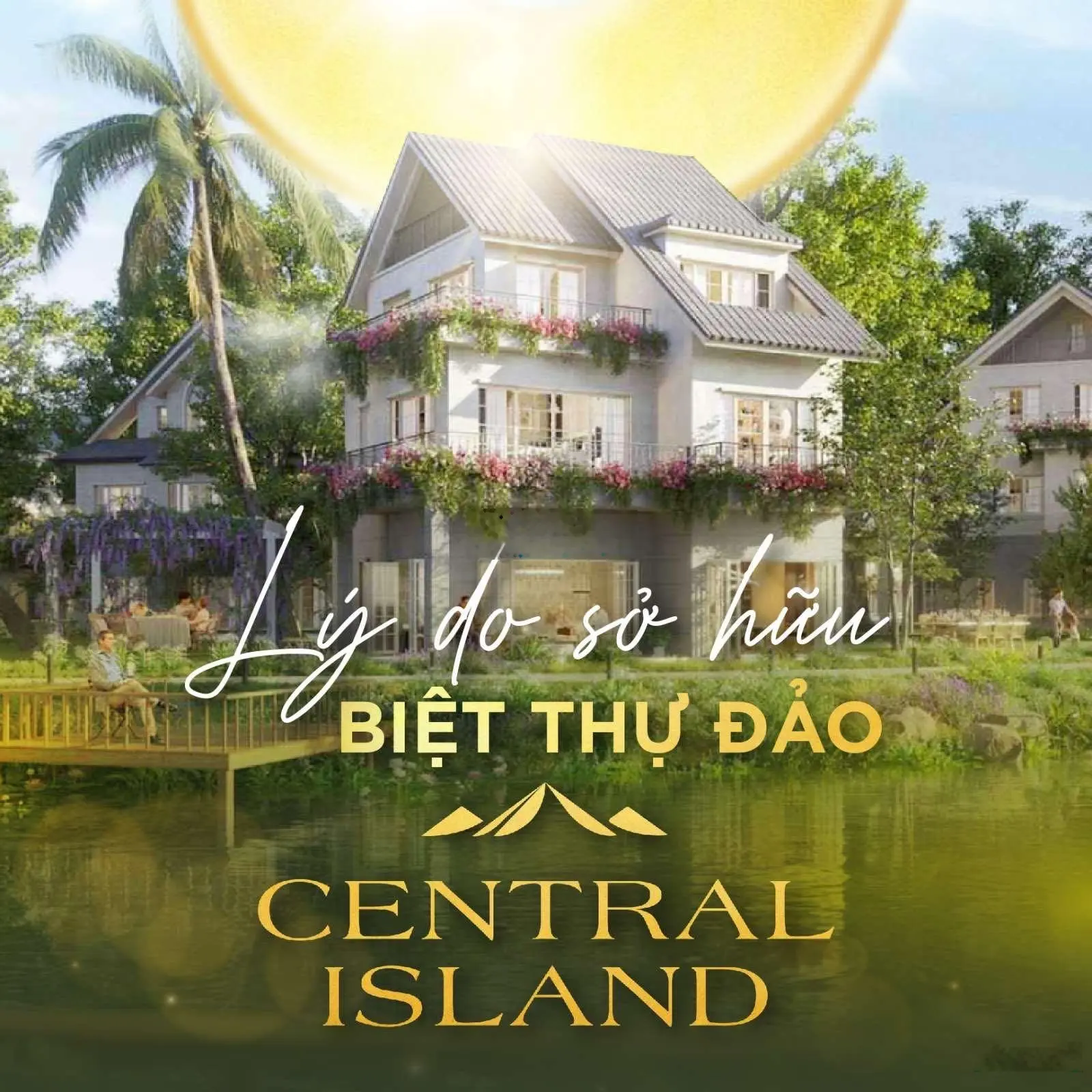 Lý do nên sở hữu biệt thự đảo tại Eco Central Park Vinh?