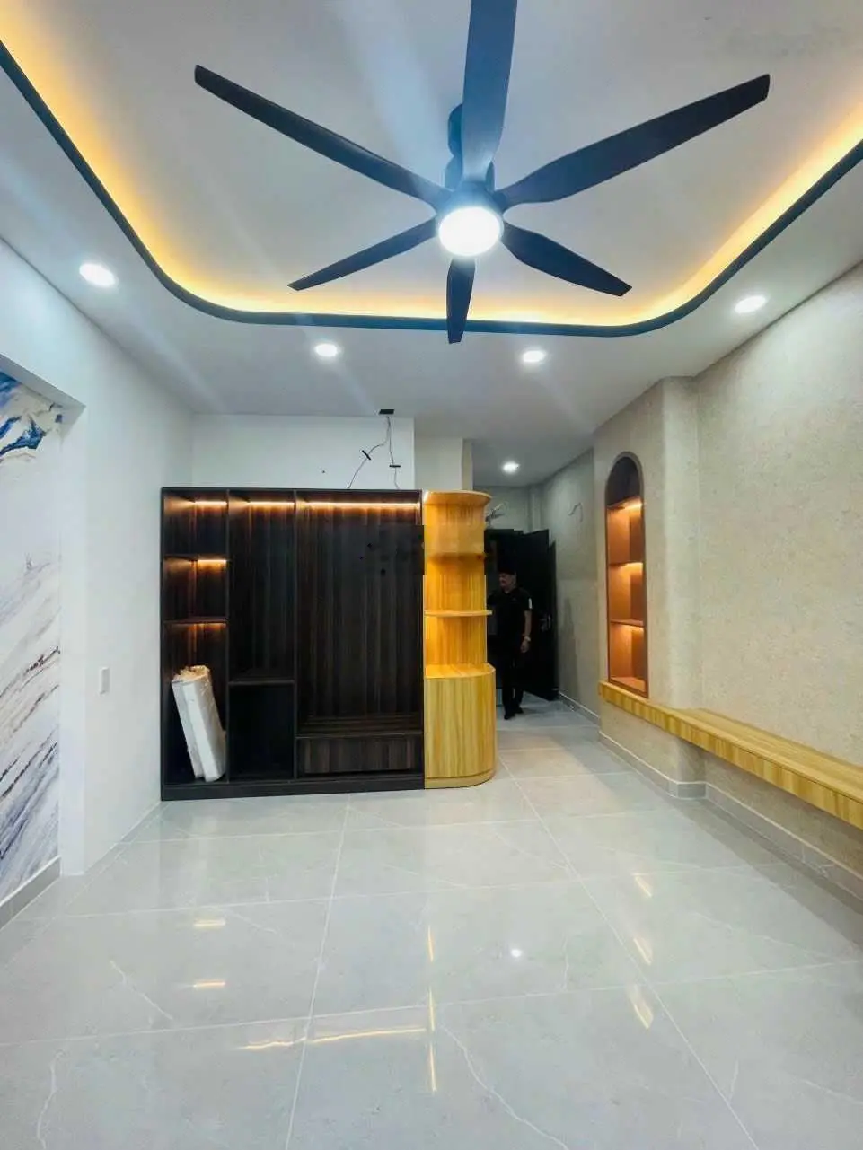 (Còn bán) nhà mới cách mặt tiền Bình Lợi 50m 4x19m vuông vức trệt lửng 2 lầu ST đã hoàn công