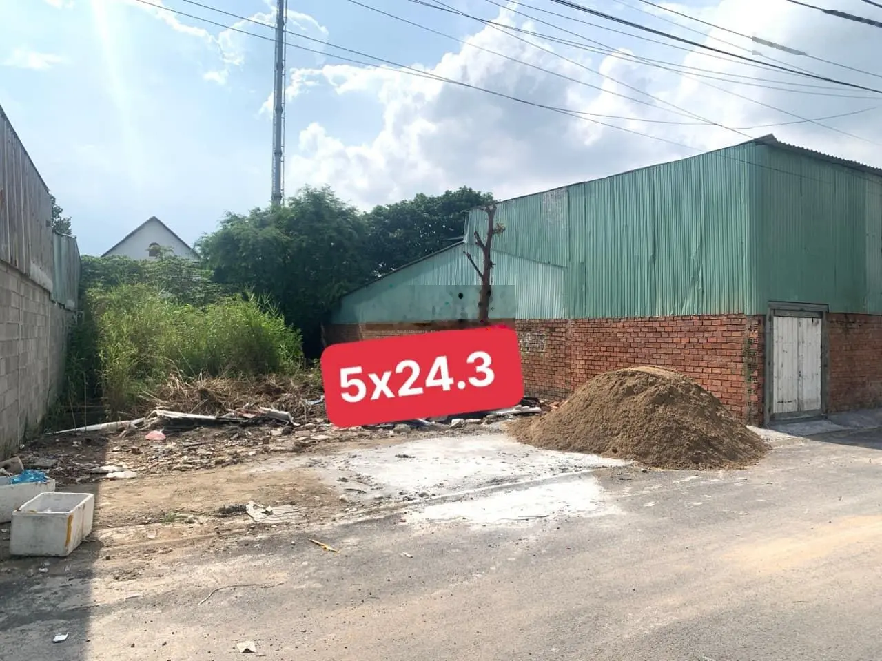 Bán đất mặt tiền hẻm 78 cạnh villa park 6,7 tỷ/121m2