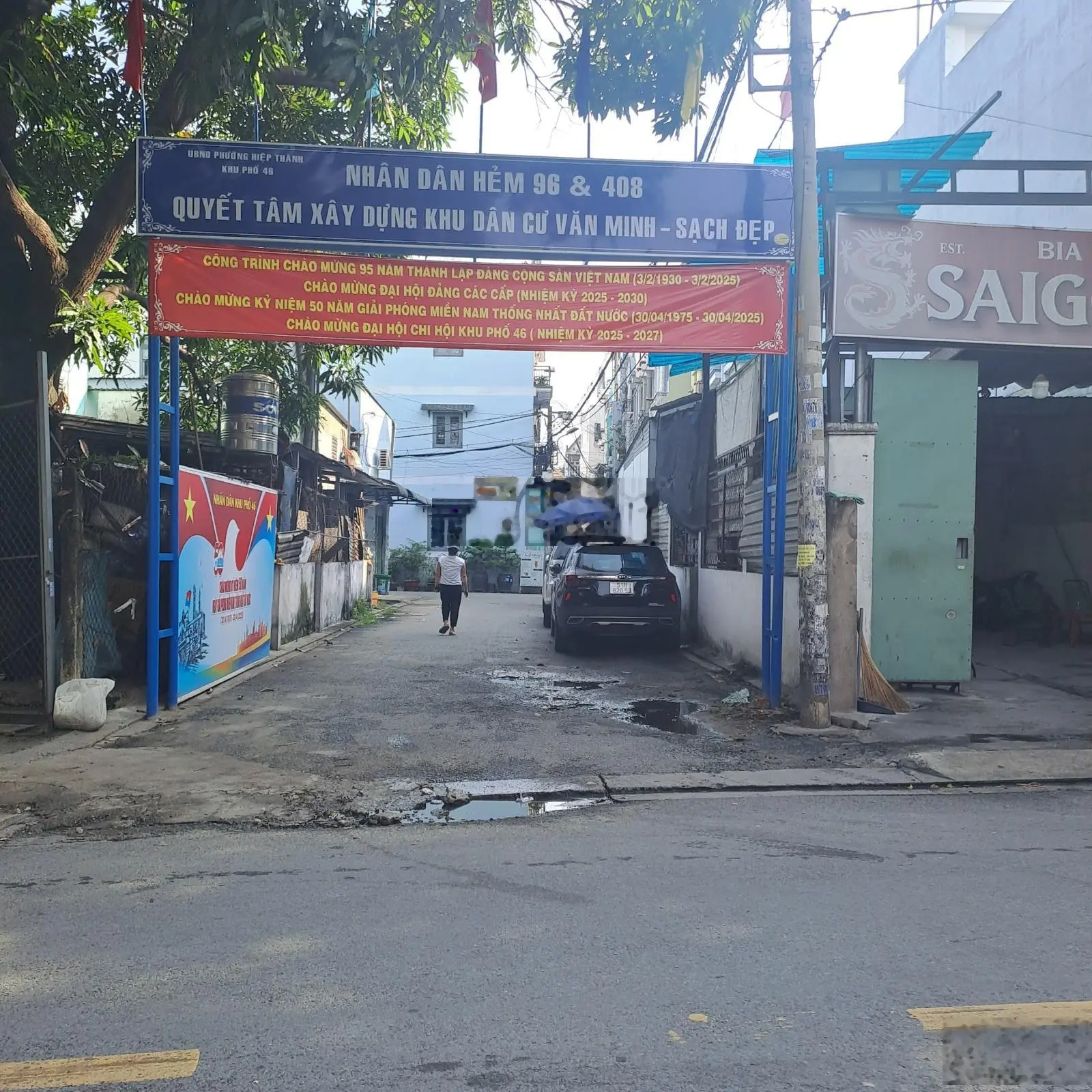 Gấp - Nhà chính chủ Hẻm 96 Hiệp Thành 13 (gần Chợ) Quận 12, Trệt 1 lầu, Đường 8m giá 3 tỷ 950 triệu