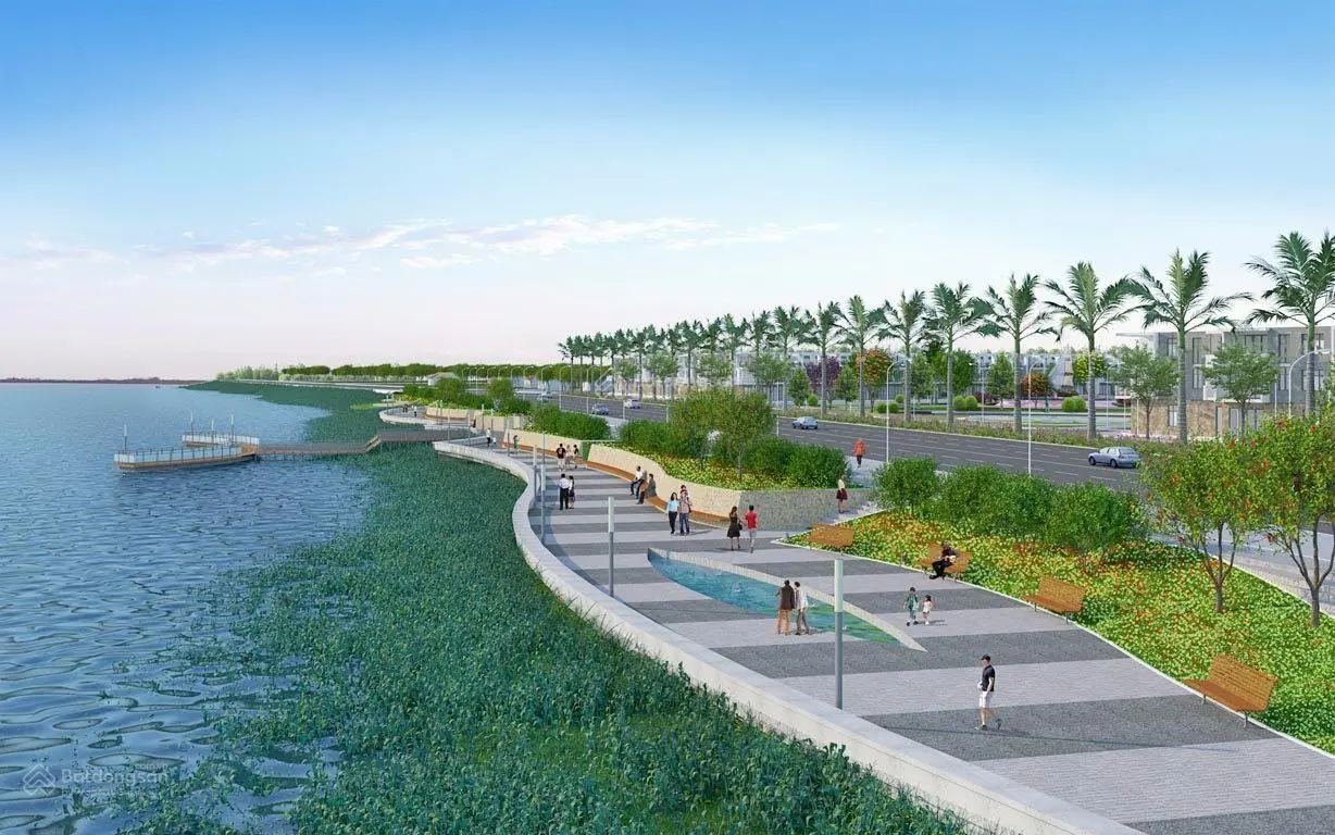Nền đối diện giai đoạn 2 đang tái triển khai, sát sông, đường 16, lô C11 giá đầu tư 1