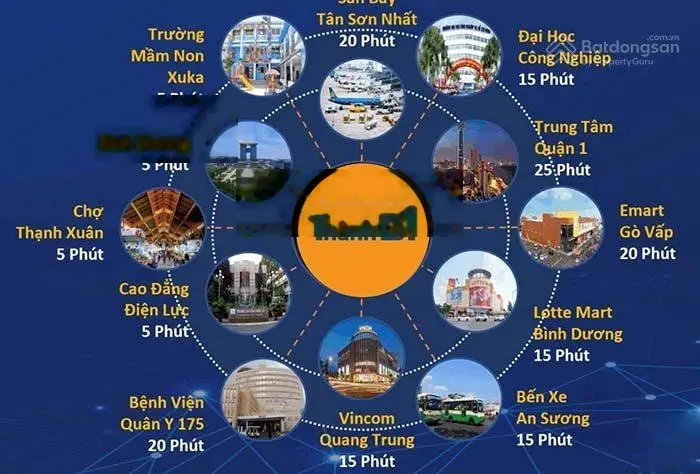 Bán nhà lầu mới 100%, giá rẻ nhất Quận 12, đường Hà Huy Giáp, KDC Thành Đô 1 an ninh. Vốn chỉ 500tr