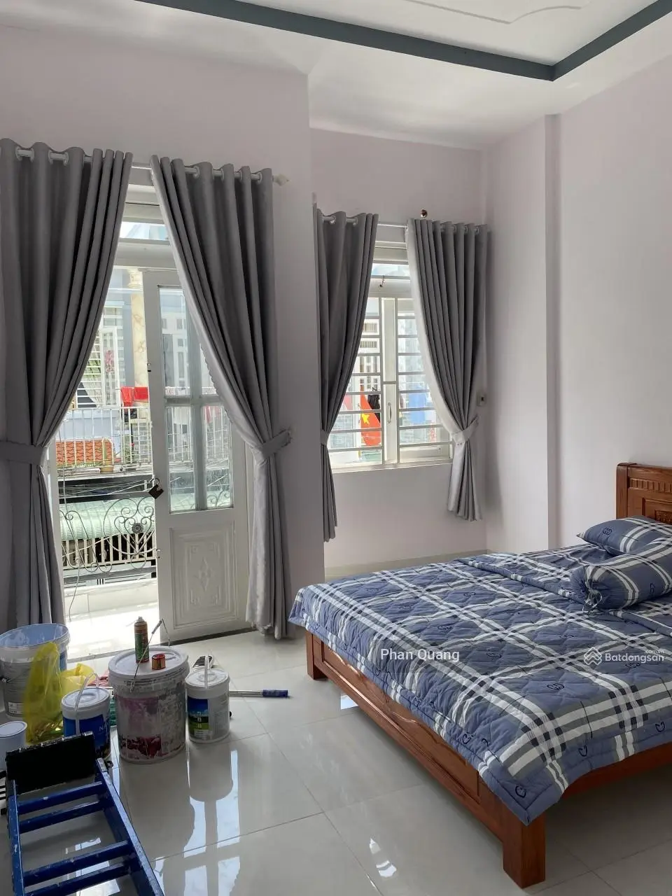 Bán nhà 1 trệt 1 lầu cạnh Khu Công Nghiệp Trảng Bàng, Sổ Hồng Riêng, DT: 150m2, nhà mới xây,