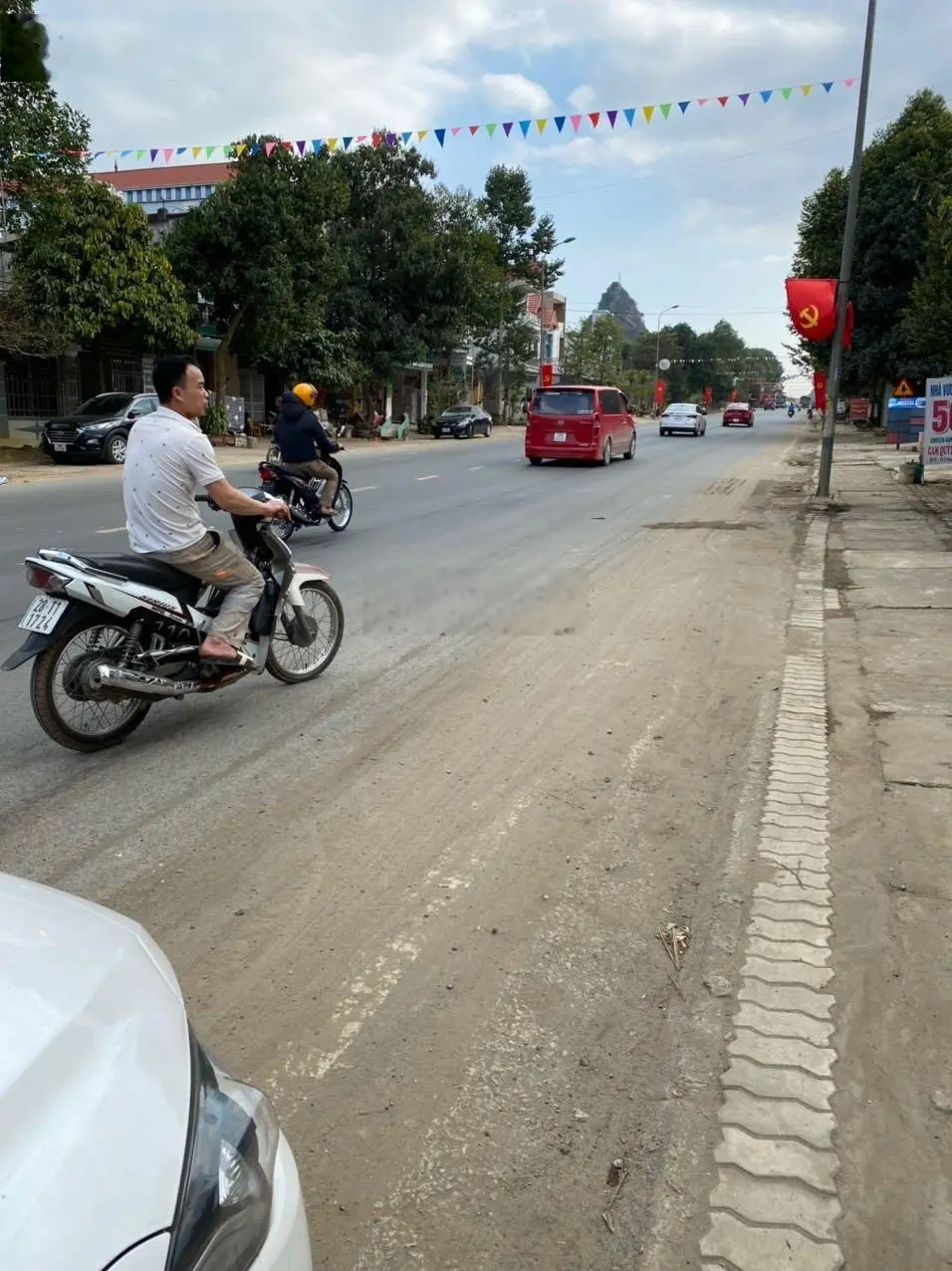 Bán nhà mặt phố Cao Phong 157,5m2 trung tâm hành chính huyện - Ngang 9m x 17,5m