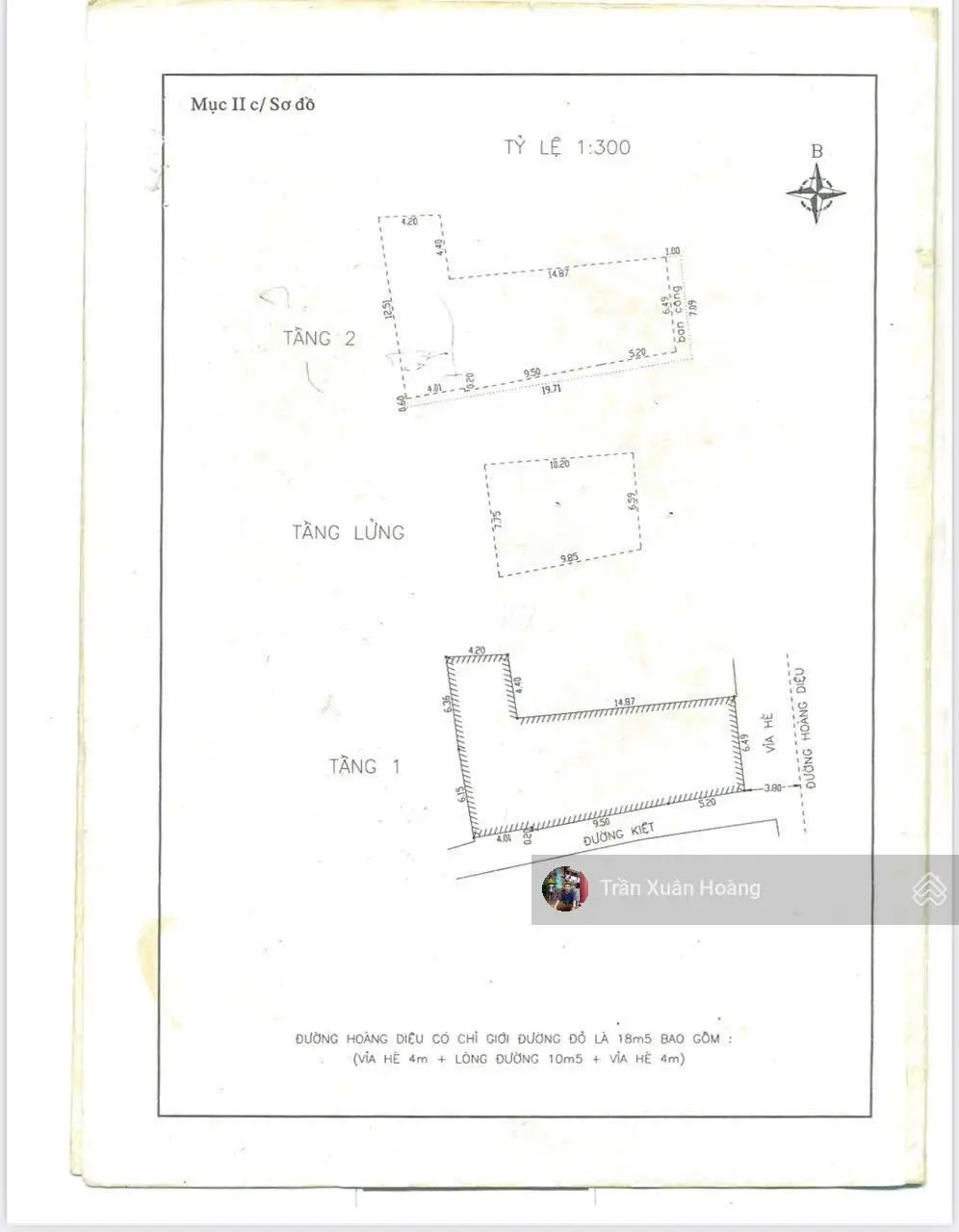 Lô góc mặt tiền Hoàng Diệu Hải Châu Đà Nẵng kẹp kiệt 2.5m-156m2*3 tầng-23.5 tỷ.