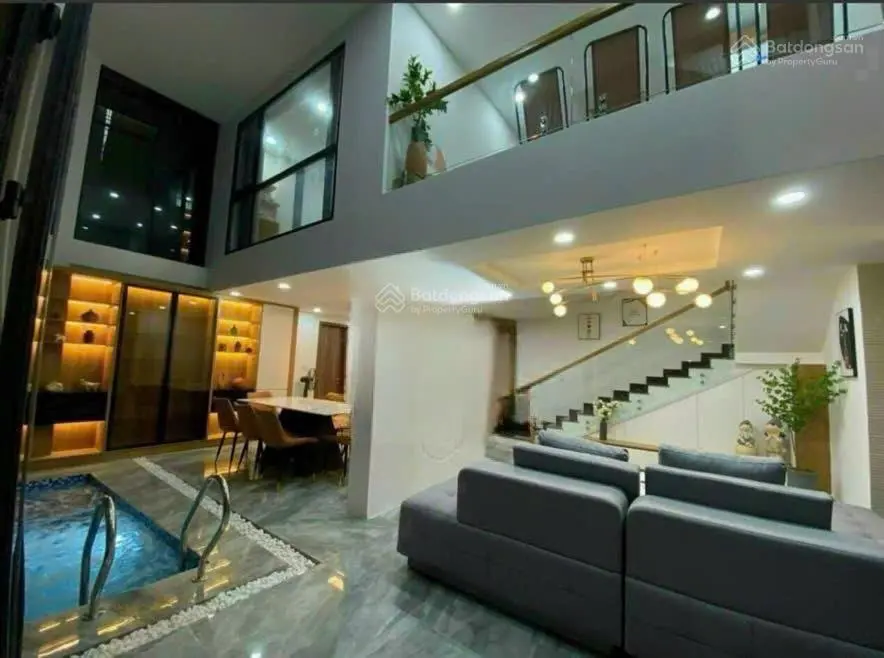 NHÀ ĐẸP LÊ QUANG ĐỊNH , BÌNH THẠNH ; DT 80M2( 7,9 *10,2) ,4 TẦNG , Ô TÔ VÀO NHÀ _ 12,3 TỶ TL