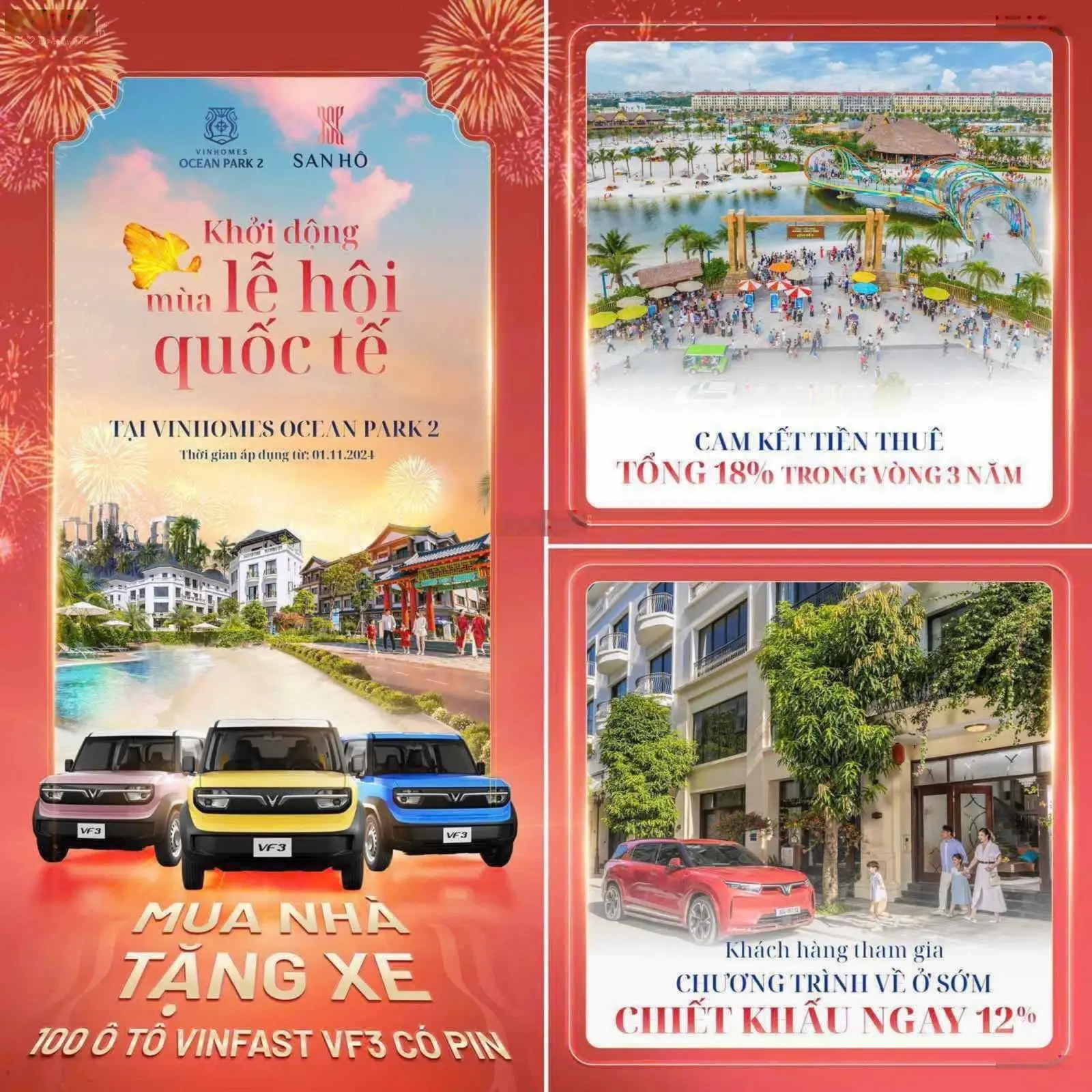 Cực hot ! Mở bán phân khu San Hô, OCP2, CK toàn bộ 20% vào giá ngay, tặng 100 xe VF3. 0814 051 ***