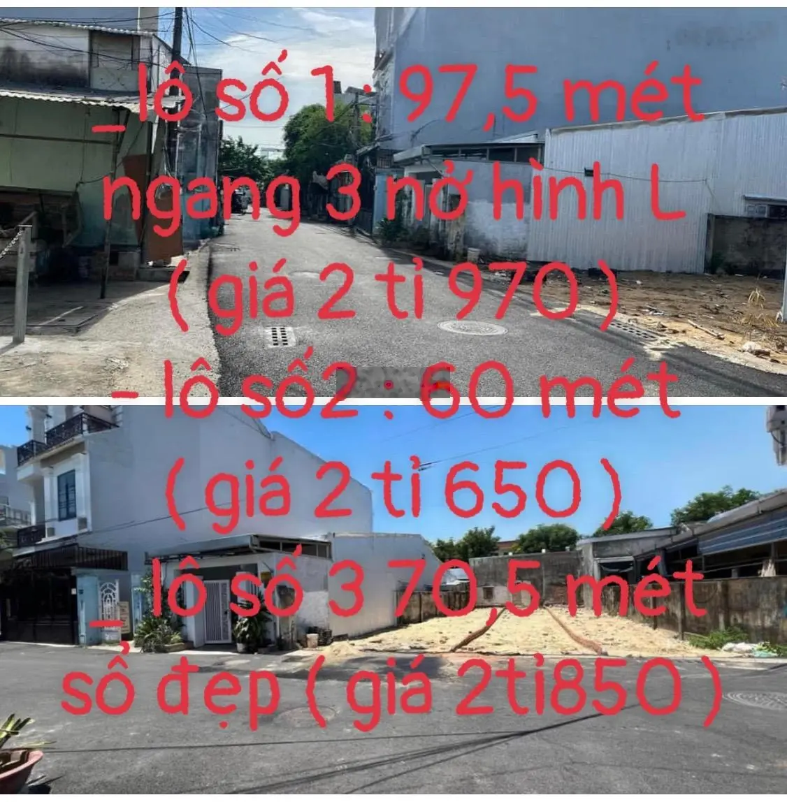 kiệt 6 mét quá rẻ xe hơi đậu tận cửa QUÁ HỢP LÝ lô đất đường nhựa 6m chuẩn bị có tên đường,