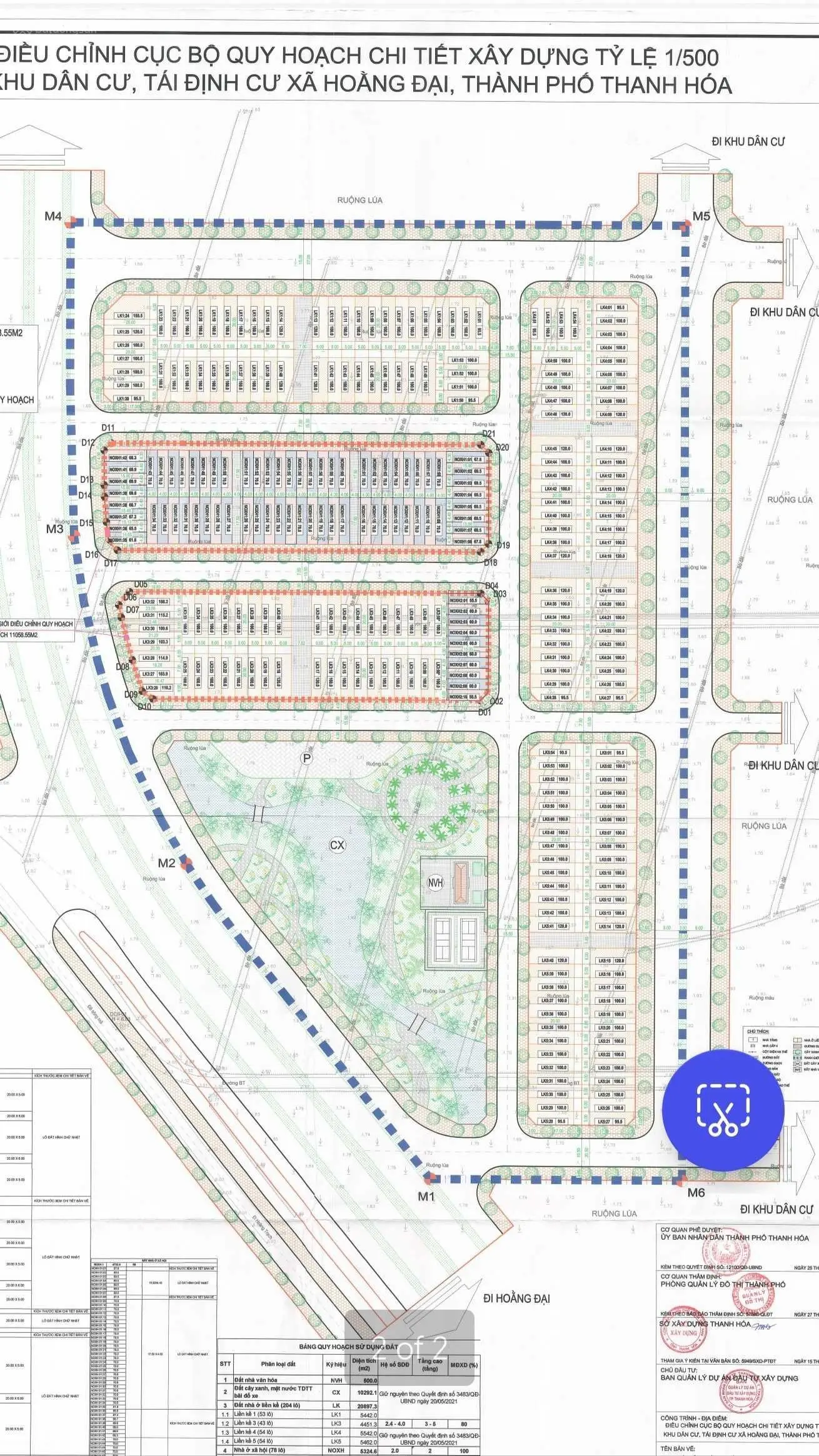Siêu rẻ! Đất đấu giá TP Thanh Hóa 100m2 đường rộng 18 - 27m giá chỉ hơn 7tr/m2 cách Vinhomes 4km