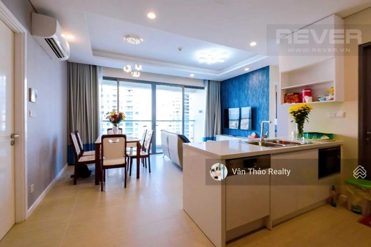 (Giá bao hết) căn hộ 2PN full nội thất đẹp tầng cao thoáng Đảo Kim Cương Quận 2 - Diamond Island