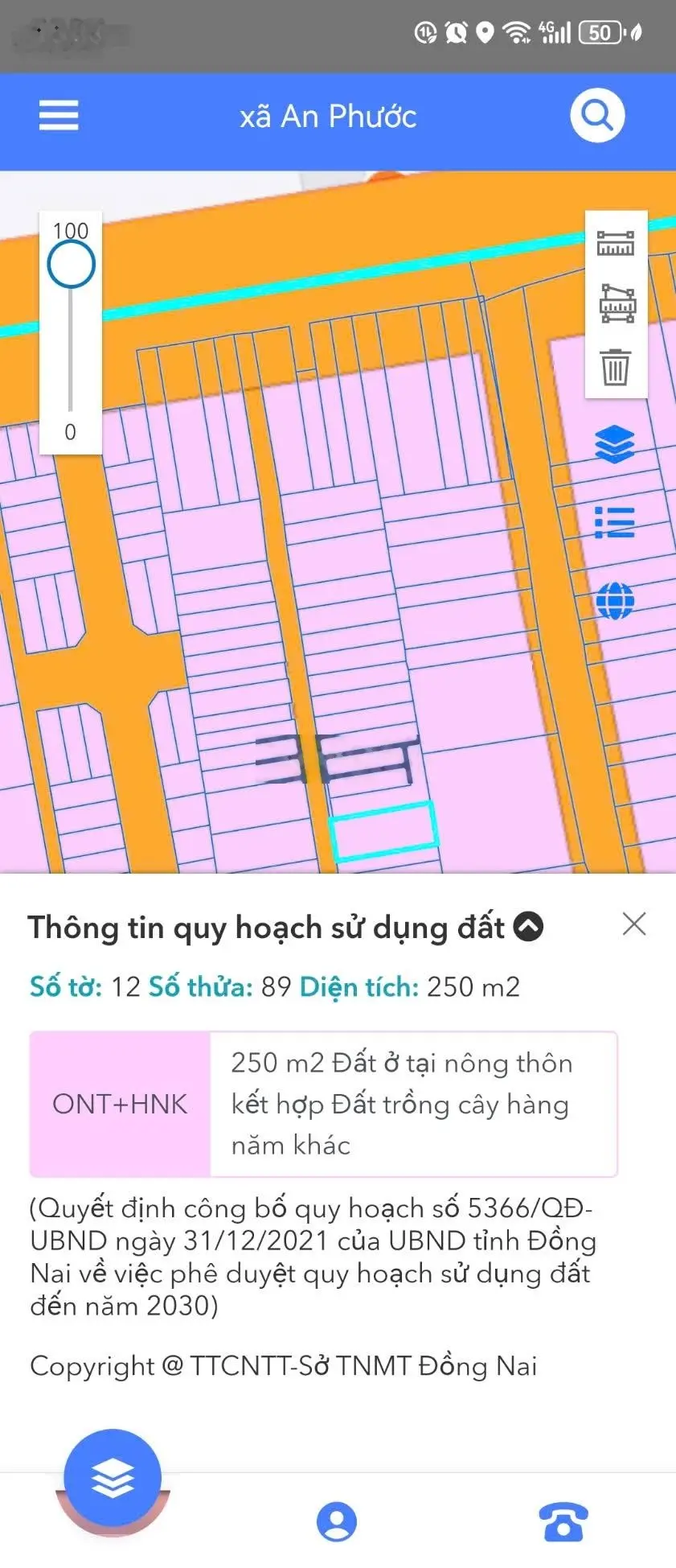 Cần bán đất chính chủ đất ở thuận lợi xây nhà tại xã An Phước, Long Thành, ngay đường Phung Hưng
