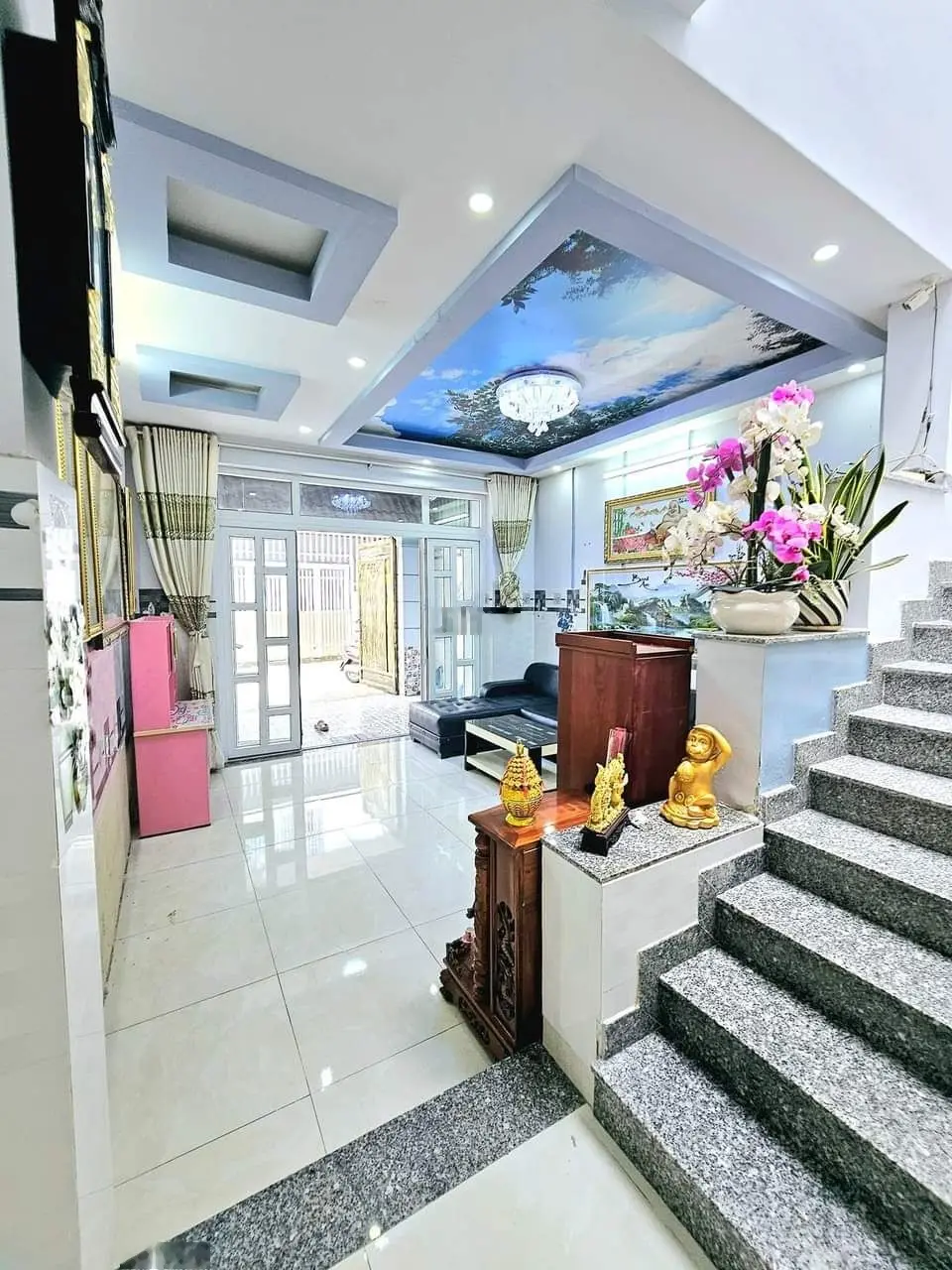 Chủ bán rẻ nhà trệt lầu đông hòa tp dĩ an sát chợ cây me trần hưng đạo vào 100m