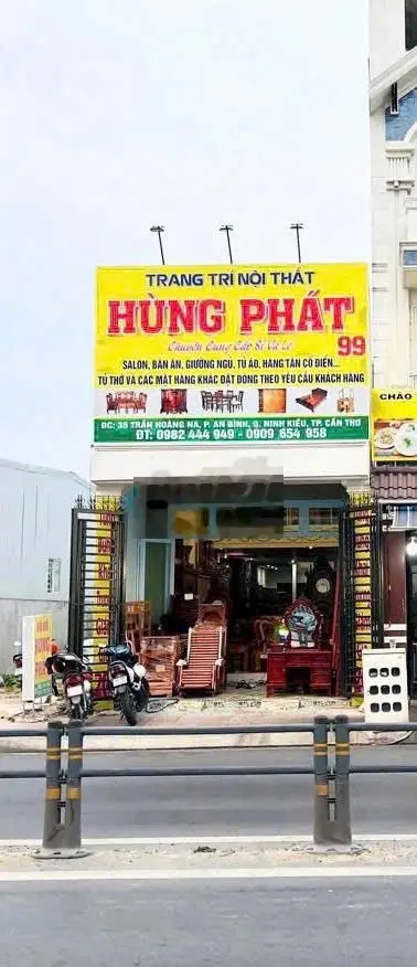 BÁN NHÀ MẶT TIỀN ĐƯỜNG TRẦN HOÀNG NA. DT 111,2m2 .