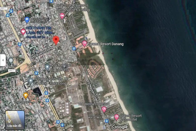 Đất mặt tiền Võ Nguyên Giáp đường biển đầy tiềm năng, DT rộng - cần bán gấp rút