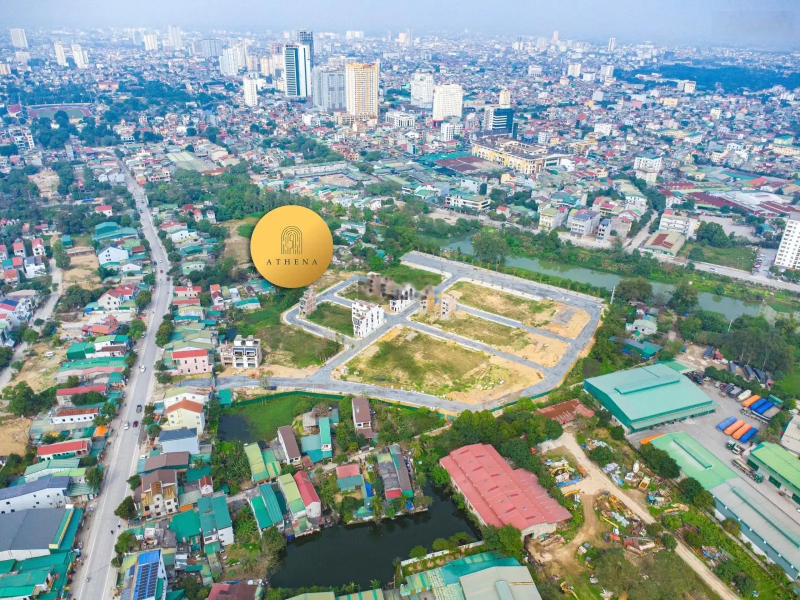 Bán Nhà 3,5 tầng Khu đô thị ven Sông Vinh - Athena Vinh Tân giá chỉ hơn 4 tỷ thanh toán tiến độ