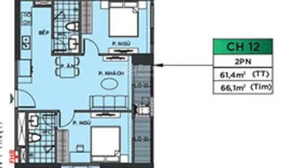 Độc quyền! 3,1xx tỷ căn 61,4m2 Tầng đẹp dự án The Pavilion Vinhomes Ocean Park