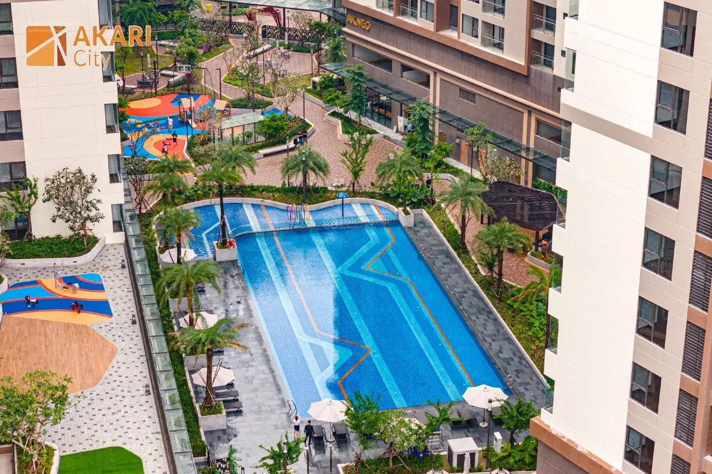 Bán căn 61m2 view Thành phố, có ban công. Khu compound, miễn 2 năm phí quản lý