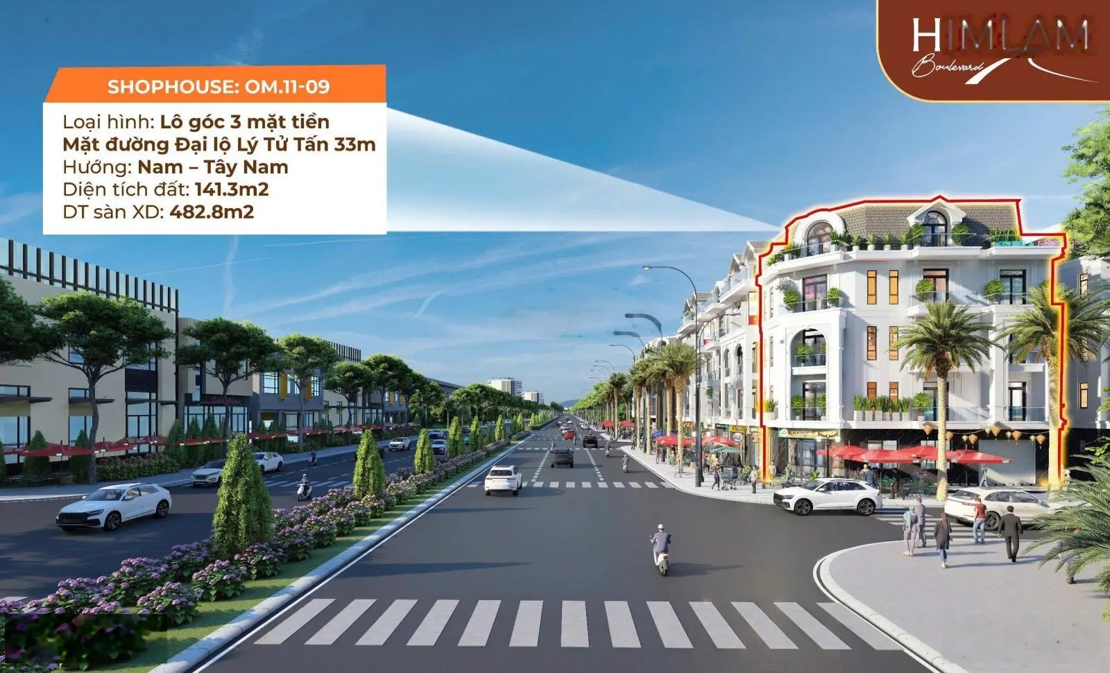 Bán Căn góc mặt đường 33m -HimLam Thường Tín 1 và 2- Hỗ trợ ưu đãi Lãi suất ân hạn 24 tháng