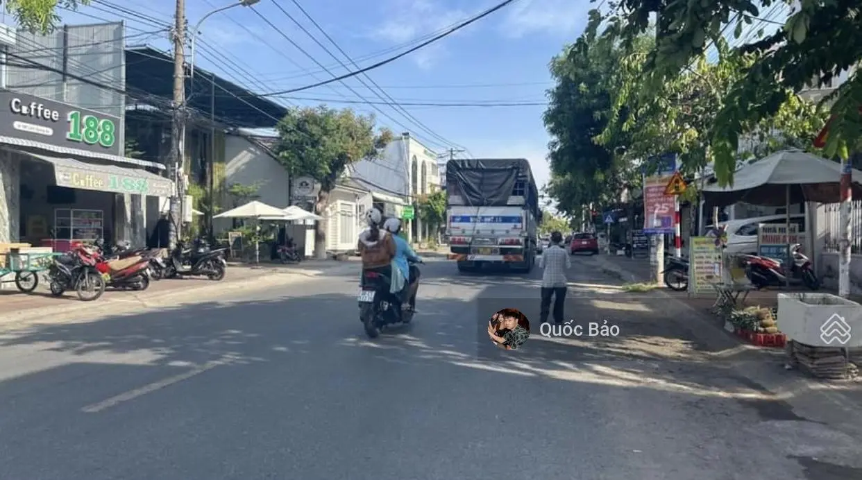 Lô đất 120m2 gần chợ 500m mặt tiền Đ. 30/4, TT Trà Ôn, Vĩnh Long, full thổ 100%, pháp lý SHR