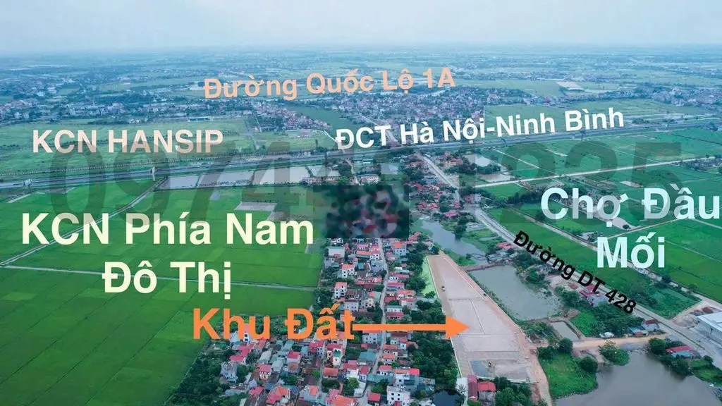 Đất đấu giá tại thành phố Hà Nội - Khu Đại Xuyên - Phú Xuyên