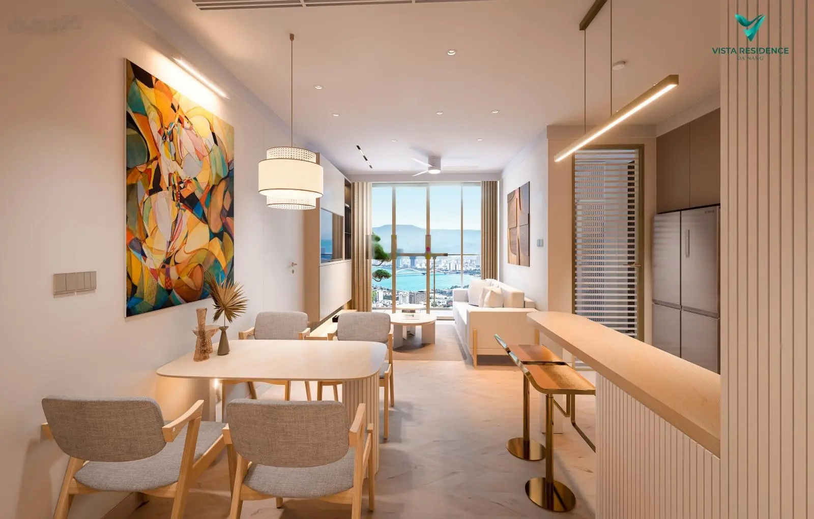 Chỉ 1,3 tỉ sở hữu ngay căn 2pn - mặt tiền xô viết nghệ tĩnh - vista residence đà nẵng