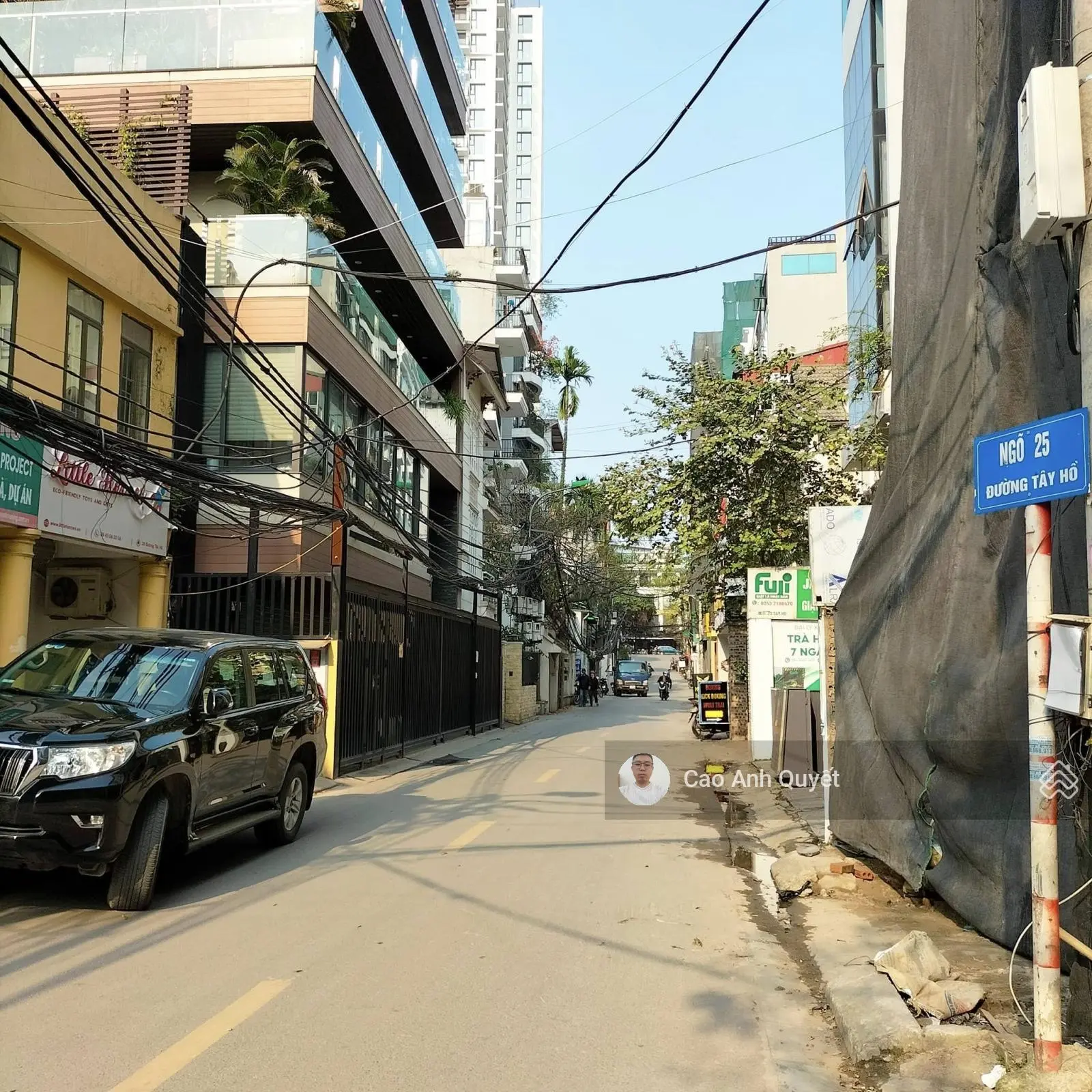 Bán nhà phố Tây Hồ quận Tây Hồ 650m2 8T MT 20m, lô góc ô tô tránh 1 sổ 1 chủ 245 tỷ đường Tây Hồ