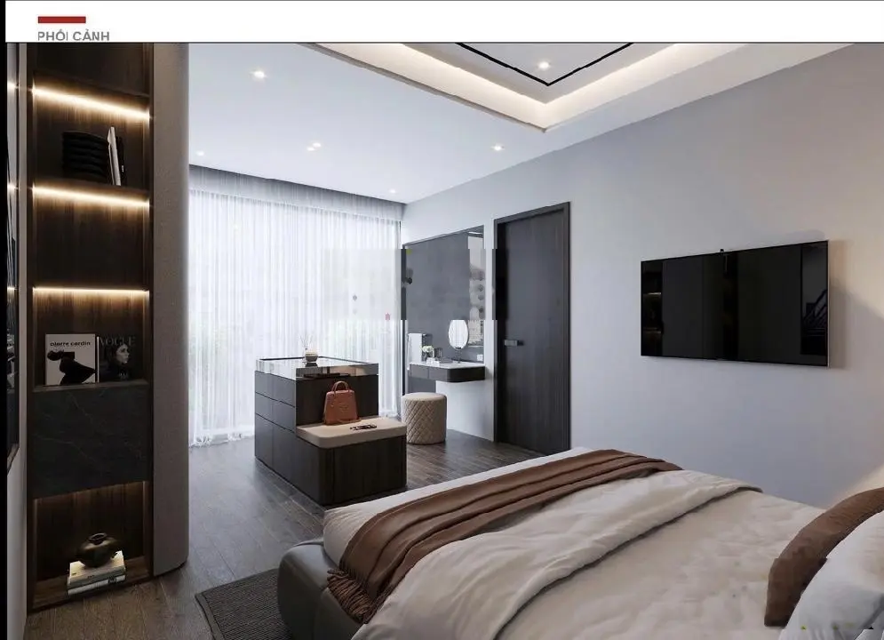 Nhà mới. Thiết kế hiện đại. Full nội thất