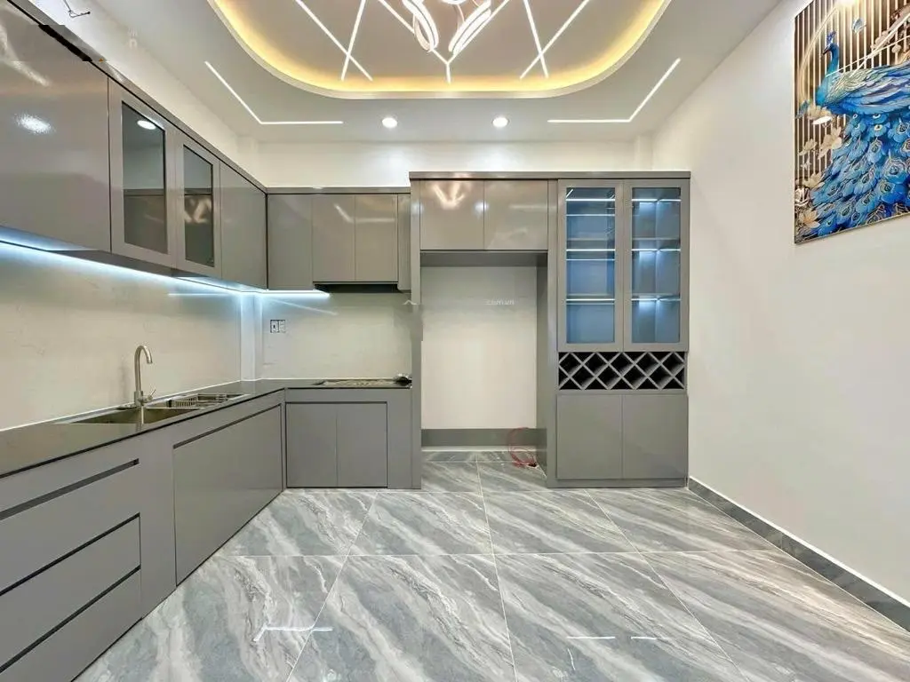 Siêu phẩm đẹp lung linh, tặng full nội thất - hẻm 1 sẹc 7m - Lê Văn Quới - 4x14m - chỉ 6 tỷ hơn