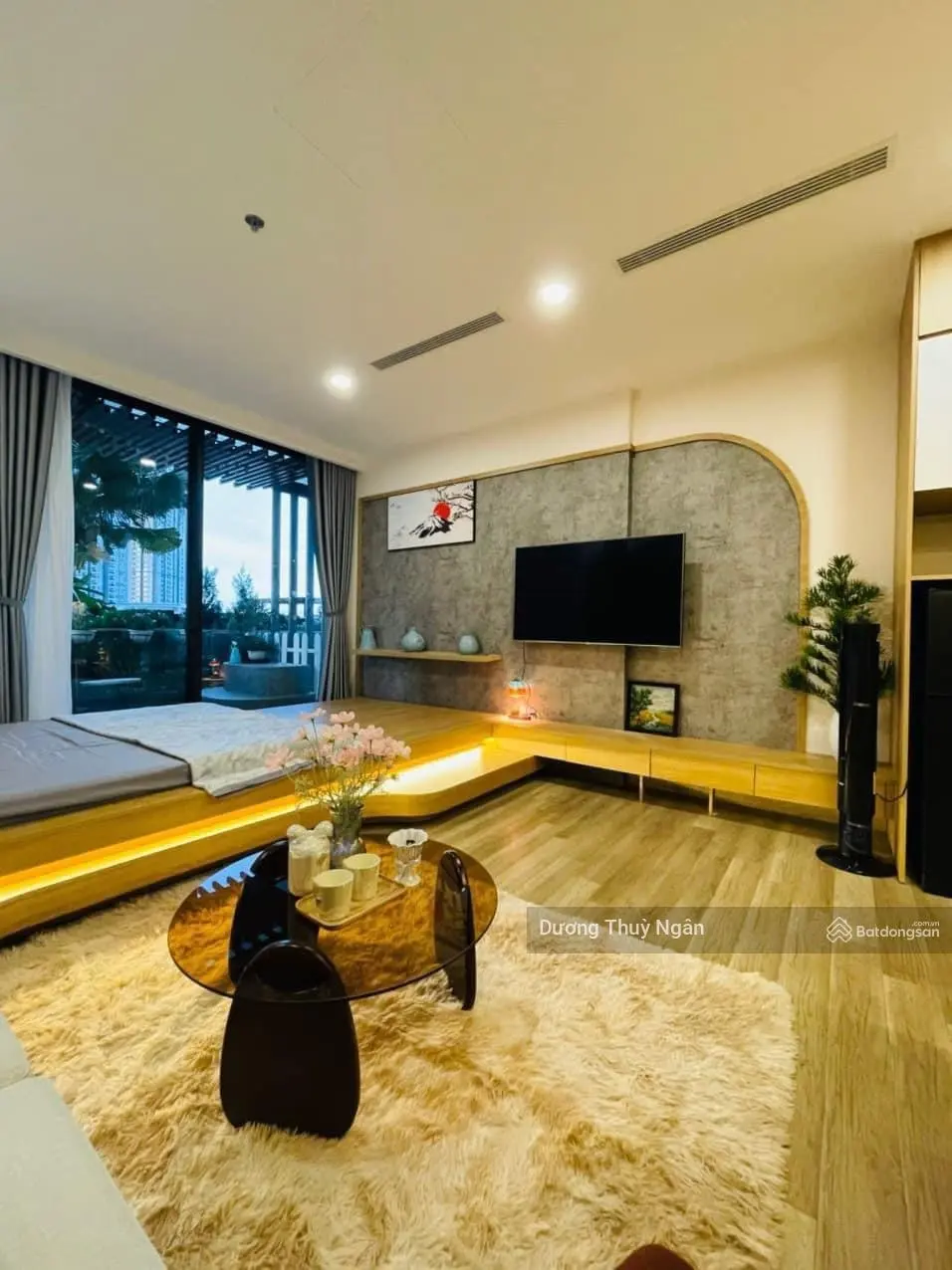 Chuyển nhượng Sol Forest Ecopark, căn hộ studio, đủ nội thất, view nội khu, 1 tỷ 650 bao thuế phí